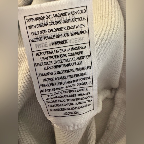 PELOTON Ombre Classic Crewneck Sweatshirt Size L - Picture 11 of 11